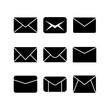 © Tere II - envelope icon or logo isolated sign symbol vector illustration - high quality black style vector icons