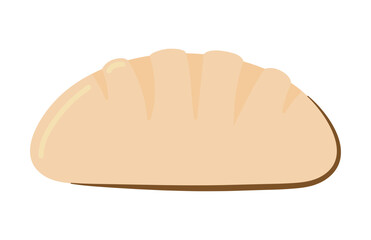 Sticker - bread icon isolated