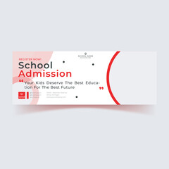 abstract gradient modern geometric banner template design in red color palette combination. suitable
