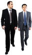 © BillionPhotos.com - Two Businessmen Walking and Talking, Isolated