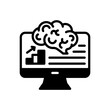 Behavior Analysis icon in vector. Logotype