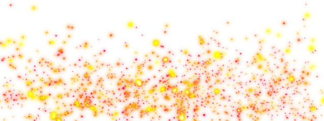 Canvas Print - starlight border effect with glitter