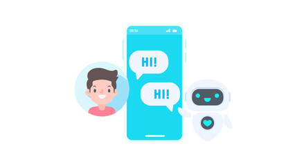 Poster - Auto reply system with intelligent robots provide information and help customers with problems