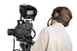 © BillionPhotos.com - Closeup of a Camera Operator Filming