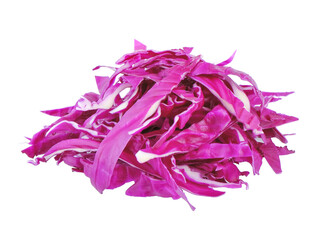 Wall Mural - Cabbage sliced on  transparent png