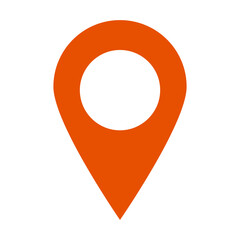Poster - map pin. map location indicator. vector.