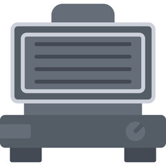 Sticker - Electric Grill Icon