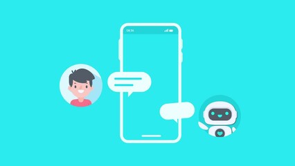 Poster - Searching for information by querying robots . AI automatic answering system. Help give advice to customers.