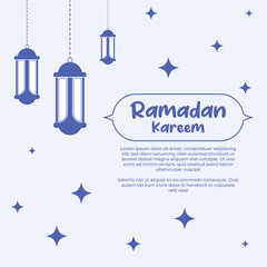 Wall Mural - Greeting card ornaments for Islamic holidays