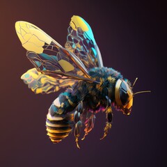 Spirit animal - Bee, Generative AI