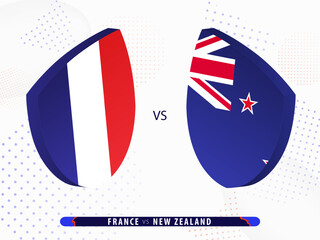 France vs New Zealand rugby match, international rugby competition 2023.