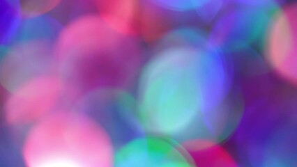Wall Mural - Light leaks effect background animation in blue, purple and magenta colors. Mulicolored Lens light leaks movement making an abstract animation with large bokeh. Real Blur Light Leaks in 4k footage.
