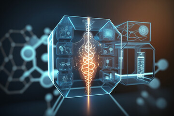 Poster - Innovative medicine and technology concepts, Generative AI	