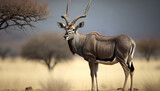 Fototapeta Kosmos - antelope kudu savanna