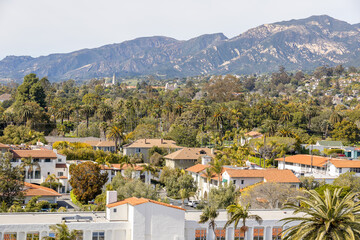 Wall Mural - Views from the Santa Barbara courthouse