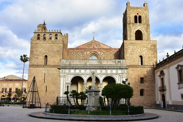 Wall Mural - Monreale Cathedral near Palermo in Siilia,Italy