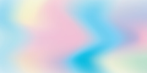 Hologram gradient background set with holographic cover. 90s, 80s retro style. Iridescent graphic template for brochure, banner, wallpaper, mobile screen. Trendy minimal hologram gradient.