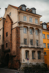 old houses in the old town