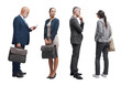 © stokkete - Business people standing and waiting