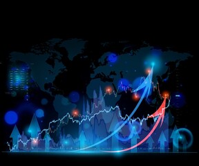 Wall Mural - Businessman draws  arrow graph corporate future growth year to 202.....   Planning,opportunity, challenge and business strategy. New Goals, Plans and Visions for Next Year 2022.