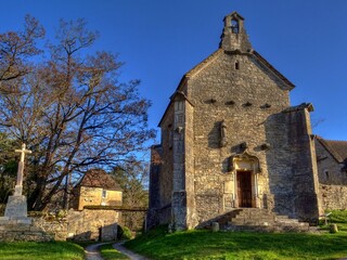 Wall Mural - Petit village en Bourgogne du sud.