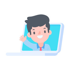 Poster - Auto reply system with intelligent robots provide information and help customers with problems