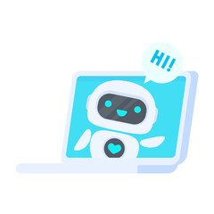Poster - Auto reply system with intelligent robots provide information and help customers with problems