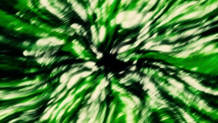 Poster - Hypnotic motion of blurred bending stripes. Motion. Colorful flowing shadows.