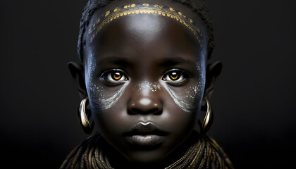 African Tribal Boy