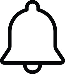 Poster - notifications icon . bell icon . attention icon . alert symbol . vector illustration