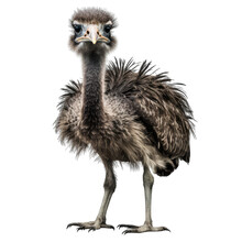 Ostrich Isolated On Transparent Background Png