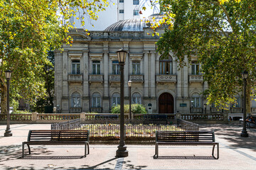 Wall Mural - Plaza de Armas in Montevideo, Uruguay