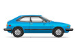© Automobillustrations - 1970s Japanese Compact Hatchback