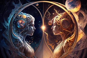 Poster - Cosmic Collaboration - Heavenly Alloy Alliance Generative AI
