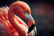 Close Up Of Flamingo