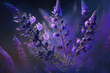 lavender in the sun - higher vibration digital lavender design - made with generative ai