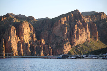 Canvas Print - Saguaro Lake, Arizona