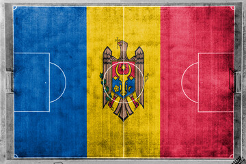 Wall Mural - Flag of Moldova