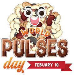 Sticker - World Pulses Day Banner Design