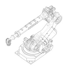 Poster - Industrial Robotic Arm