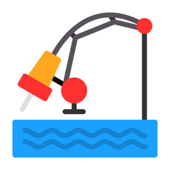 Sticker - Fishing Icon