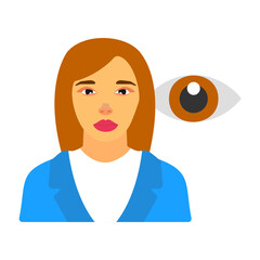 Sticker - Eye Specialist Icon