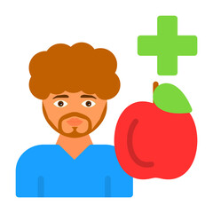 Sticker - Nutritionist Icon