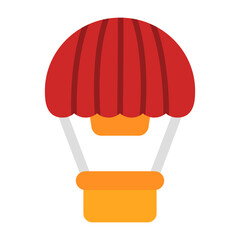 Wall Mural - Hot Air Balloon Icon