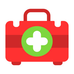 Canvas Print - First Aid Kit Icon