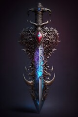 powerful magic sword