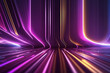 © roeum - abstract background bright neon rays and glowing lines,  flash traffic energy highway, purple color creative wallpaper