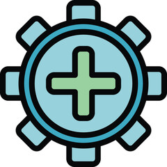 Poster - management crew icon. outline management crew vector icon for web design isolated on white backgroun