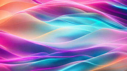 Generative AI, generative and AI background with wavy lines offers a whimsical and organic feel to any artwork. Its abstract and surreal nature can evoke various emotions and offer a memorable effect.