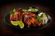 Indian cuisine's national dish is tandoori chicken. Generative AI